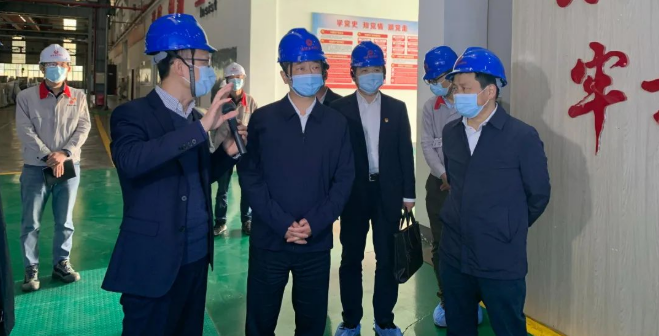 益陽(yáng)市委副書(shū)記、市長(zhǎng)陳競(jìng)一行蒞臨我司調(diào)研考察